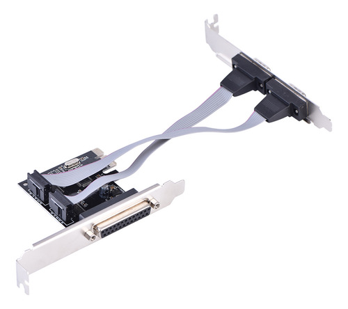 Portas Seriais Pci To Parallel Lpt Pcie 2 Db9 Rs232 1 Db25
