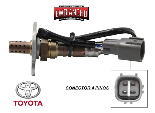 Sonda Lambda Corolla 1.8 16v 2000 2001 2002 89465-12450 Novo