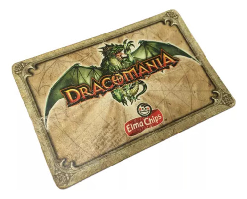 Card Dracomania- Anjo- Número 28- Elma Chips (Usado)