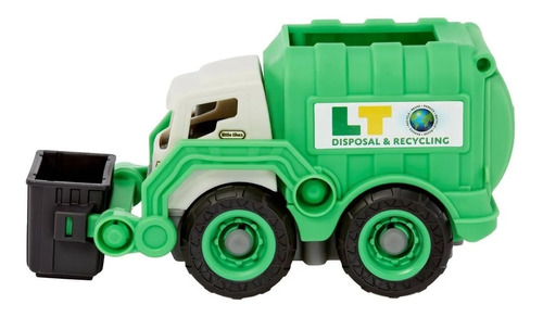 Camión Utilitario - Littletikes 16cm - Recolector De Basura