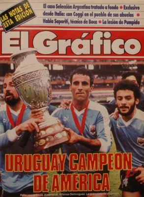 El Grafico Uruguay Campeon De America 1987