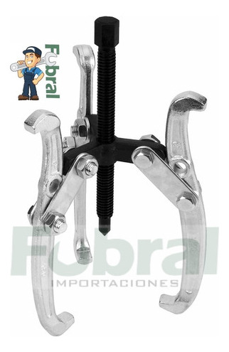 Extractor De Poleas De 3 Patas De 10 Pulgadas Fubral