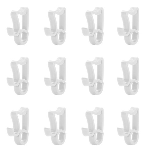 Ganchos Navideños Para Luces Tipo Canalón, 150 Clips