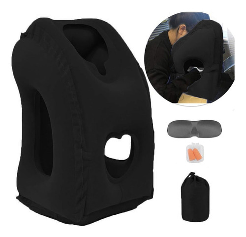 Kvntools Almohada Inflable De Viaje Para El Cuello Utilizada