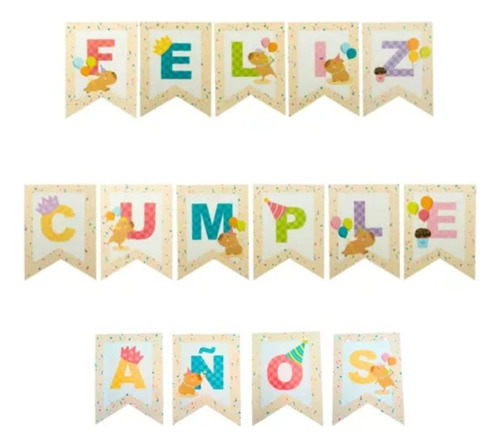 Set De Cumpleaños Carpincho. Capibara. Cotillón. Kit P/20.