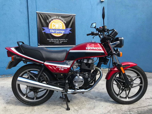 Honda Cb 450 Tr 1987 Apenas 19.000 Km Originais