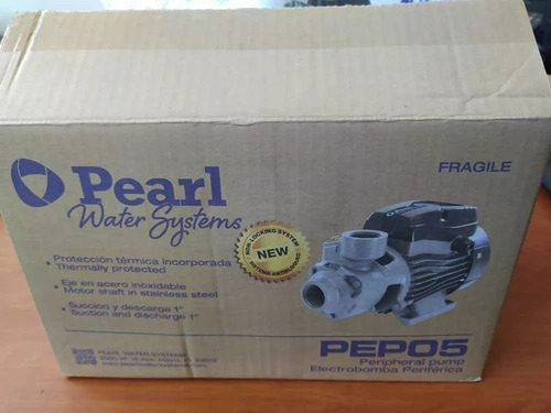 Bomba De Agua Periférica Pearl. 1/2 Hp, 110 Voltios. U.s.a.