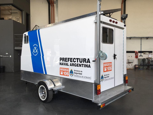Trailer Mactrail Unidad De Vigilancia Posta Policial