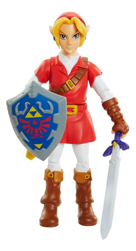 Boneco de ação Nintendo Ocarina Of Time Link, 4