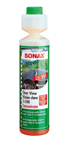 Lavaparabrisa Concentrado 1:100 250 Ml Sonax