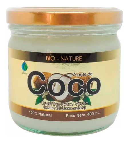 Aceite De Coco Organico Extra Virgen Bi - mL a $102