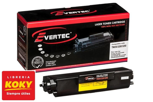 Cartucho Toner Alternativo Evertec P/impr Brother 650 