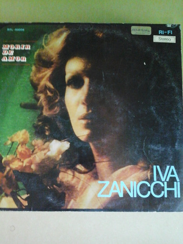 Vinilo 3393 - Morir De Amor - Iva Zanicchi - Rca