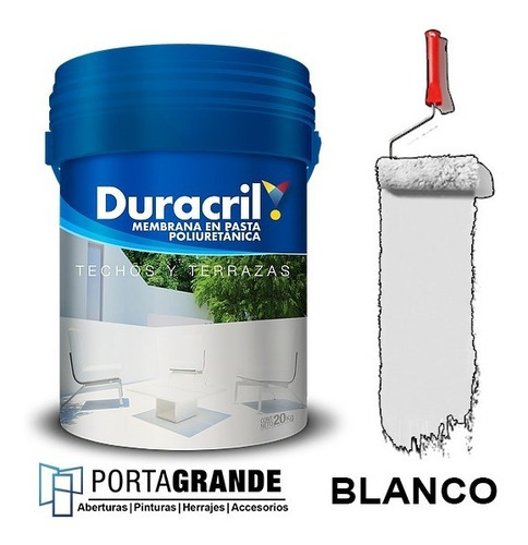 Membrana En Pasta Duracril Poliuretanica X 4 Kg