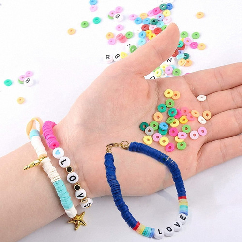 Kit De Fabricación De Pulseras Para Niños, Pulsera De Cerámi