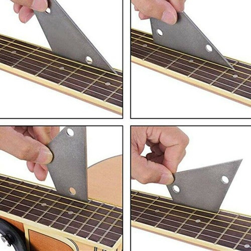 Kit De Herramientas Luthier For Guitarra, 6 Uds., Lima En V