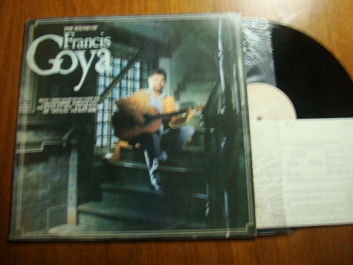 Francis Goya The Sound Of Promo 1987 Argentina Vinilo Lp Nm (Usado)