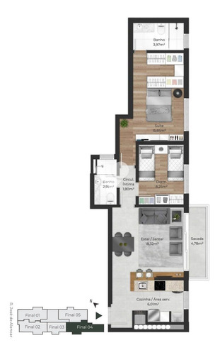 Imagem 12 de 15 de Apartamento - Menino Deus - Ref: 47035 - V-58469200