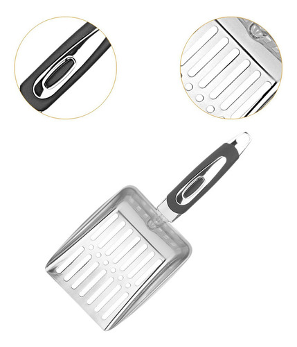 . Palas Para Arena De Gatos, Palas De Malla, , Palas Gris