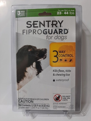 Pipetas Sentry Para Perros De 2kg En Adelante
