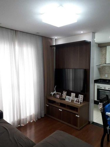 Imagem 2 de 14 de Apartamento Para Venda Em Santo André, Vila João Ramalho, 2 Dormitórios, 1 Banheiro, 1 Vaga - Ap1919_2-1334099