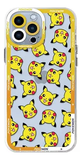 Capa De Telefone Para iPhone 15 13 14 11 12 Pokémon Pikachu