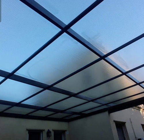 Pergola De Hierro Y Vidrio