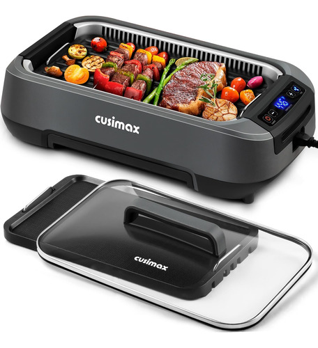 «parrilla Sin Humo Cusimax, 1500 W, Barbacoa Coreana Con Ant