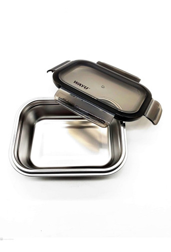 Imagen 2 de 2 de Contenedor Hermético Wayu Acero Microsafe 2.3 Lt Premium