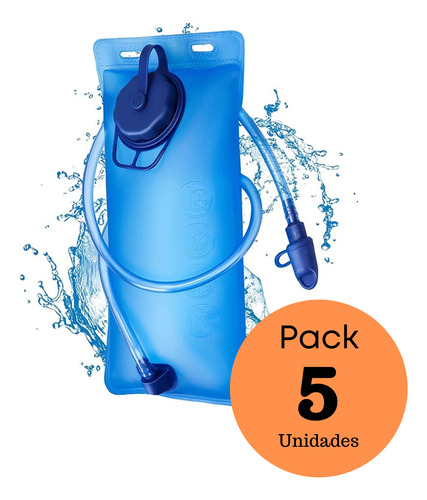 Pack De 5 Bolsas De Agua Mochila De Hidratacion Camelback 2l