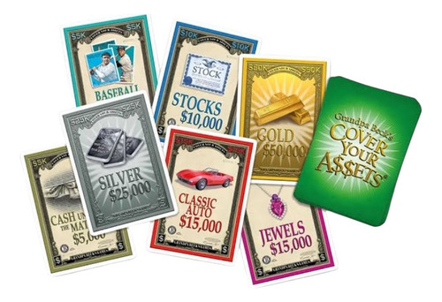 Grandpa Beck's Cover Your Assets - Juego De Cartas Clásico