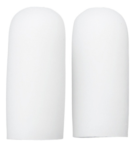 Para 1 Par De Protectores De Gel De Silicona Para Dedo Del