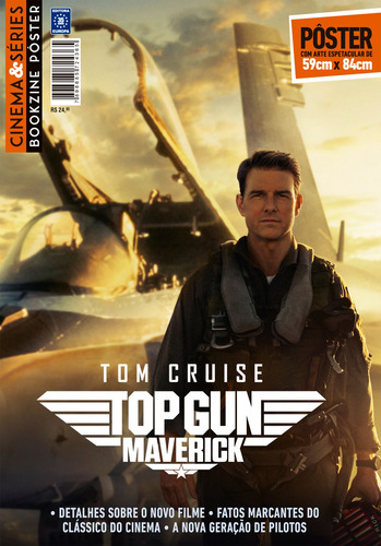 Top Gun Maverick - Superpôster Cinema e Séries, de Editora Europa. Editorial Editora Europa Ltda., capa mole em português, 2022