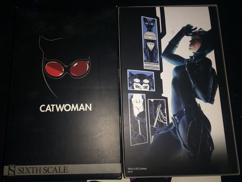 Catwoman: Gatubela. Set Escala 1/6. Sideshow Collectibles. (Usado)