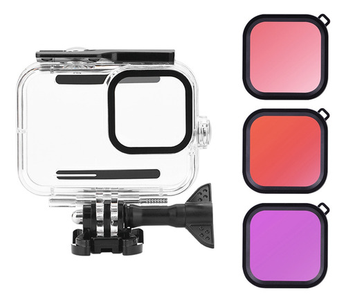 Xt Funda Impermeable De 60 M Para Gopro Hero 12 11 10 9
