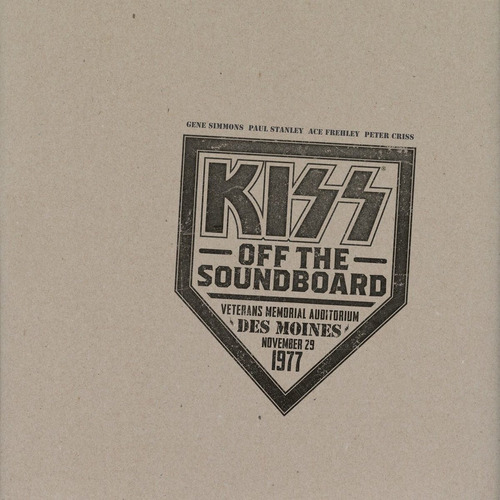 Kiss Off The Soundboard: Live In Des Moines 77 Import Lp X 2