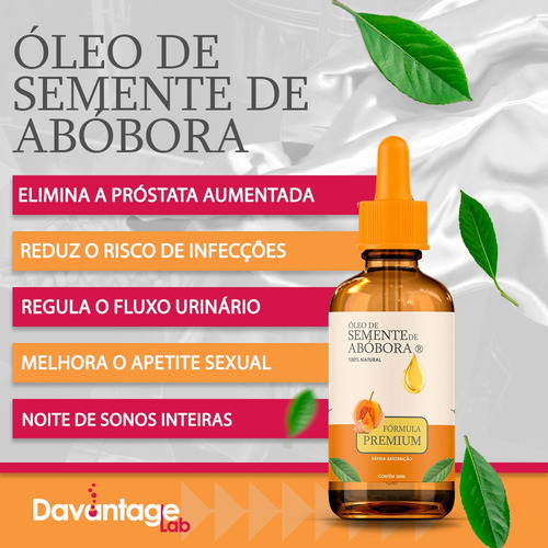 Kit 2x - Óleo De Semente De Abóbora Em Gotas - 30 Ml Prost
