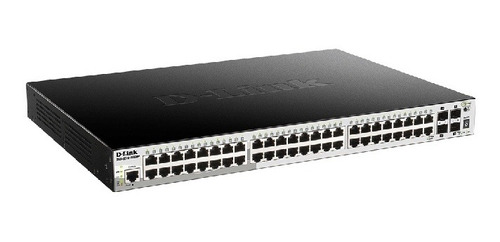 Switch D-link Dgs-1510-52xmp 48 Puertos Poe Giga + 4 Sfp+ 