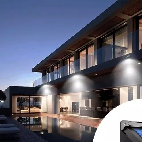 Imagen 4 de 6 de Panel Reflector Solar 30 Led 6w Ip 65 Para Exterior Fijo