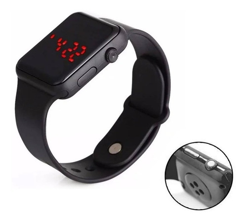 Relógio Digital Masculino Design Tipo Smart Watch Esportivo