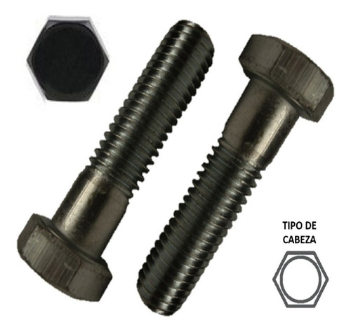 Tornillo Hexagonal Grado 5, 5/16 X 1 1/2 Negro 280 Piezas