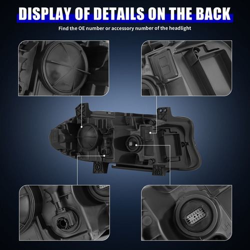 Faros Led Dodge Charger Srt 2016 6.2l
