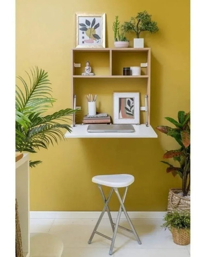 Escritorio Plegable Pared Moderno Home Office Colgante