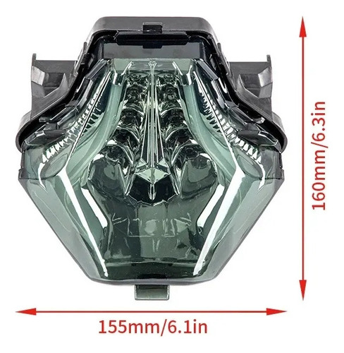 M Led Stop Direccionales Calavera Yamaha R3 Mt03 Fz07