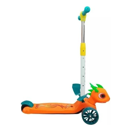 Scooter Patineta Monopatín Luces Y Sonidos Dinosaurio Niños