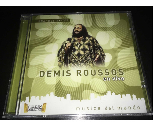 Demis Roussos Grandes Exitos En Vivo Cd Nuevo Cerrado