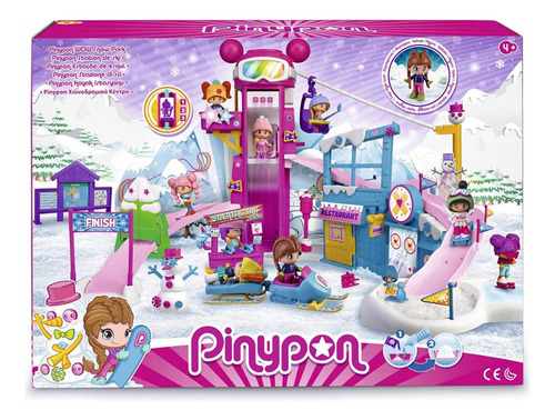 Pinypon Wow Snow Park 40 Accesorios Famosa Color Multicolor Multicolor