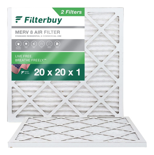 Filtro Horno Aire Color Plateado Afb Merv 8 2 Unidad