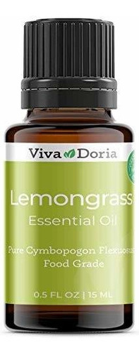 Aromaterapia Aceites - Viva Doria 100% Pure Lemongrass Essen