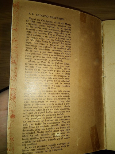 Libro Visión Y Revisión De Bolívar - J. L. Salcedo Bastardo